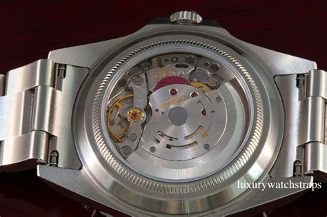 rolex with clear back caseback.